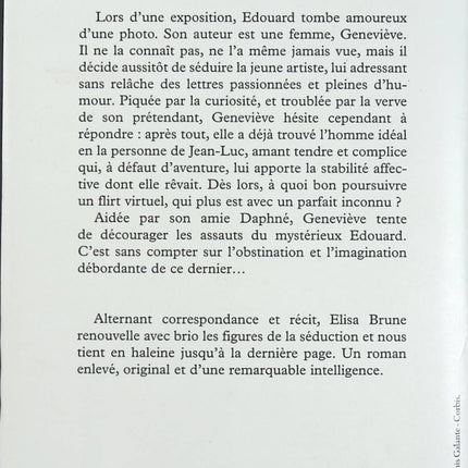 La Tentation d’Édouard – Elisa Brune – roman psychologique, passion amoureuse et quête de soi - Livre