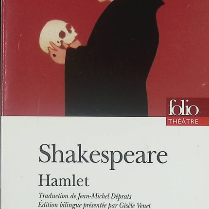 Hamlet livre classique William Shakespeare théâtre bilingue anglais français tragédie et analyse - Livre
