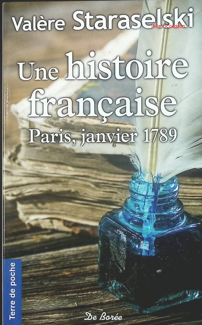 Une histoire française - Valère Staraselski - livre