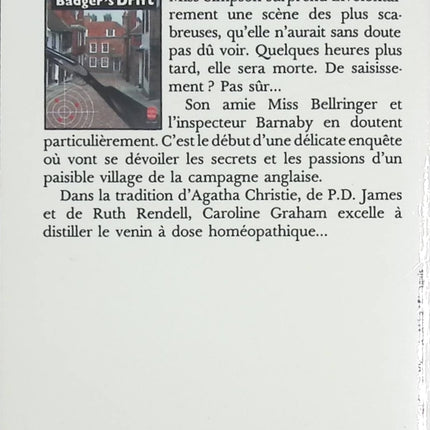 Meurtres à Badger’s Drift – roman policier, enquête et mystère de Caroline Graham - livre