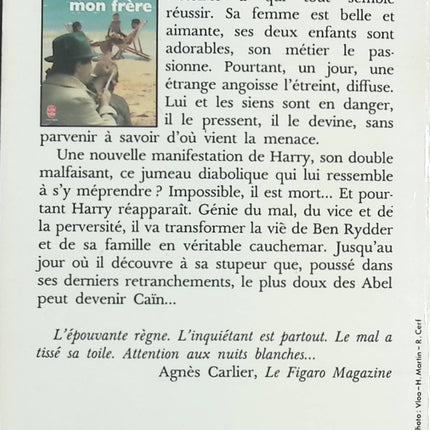 Mon ennemi, mon frère – William Blankenship – Roman guerre et fraternité – Livre occasion - livre