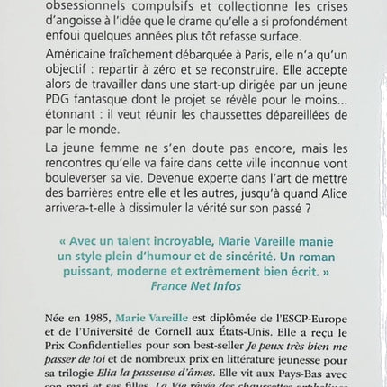 La vie rêvée des chaussettes orphelines – Roman feel good et contemporain d’occasion - Livre