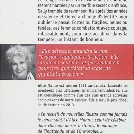 Trop de bonheur - Alice Munro - livre