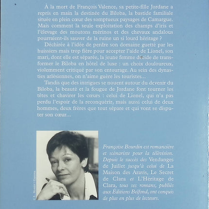 La Camarguaise – roman contemporain et saga familiale – Françoise Bourdin - Livre
