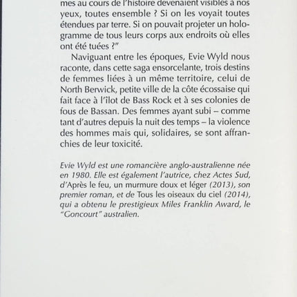 Bass Rock - Evie Wyld - livre