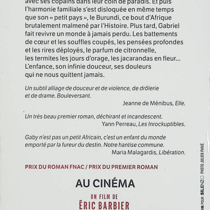Petit pays – Gaël Faye – Roman bouleversant et récit d’enfance d’occasion - Livre