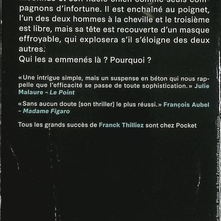 Vertige – Franck Thilliez – Thriller psychologique et huis clos d’occasion - Livre