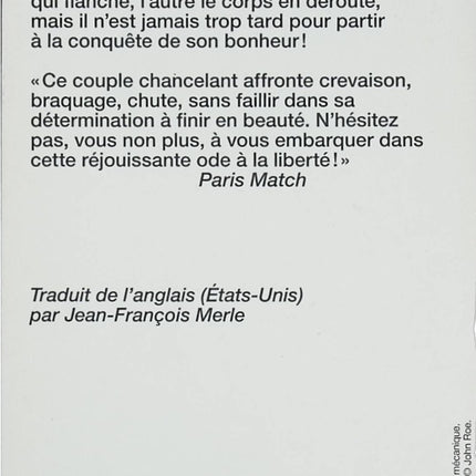 Le cherche-bonheur livre adulte Michael Zadoorian roman contemporain road trip émotion et fin de vie - Livre