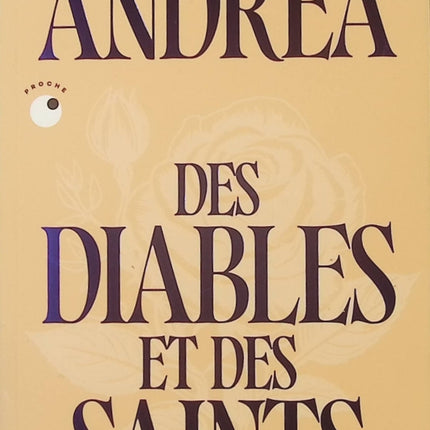 Des diables et des saints - Jean-Baptiste Andrea - livre