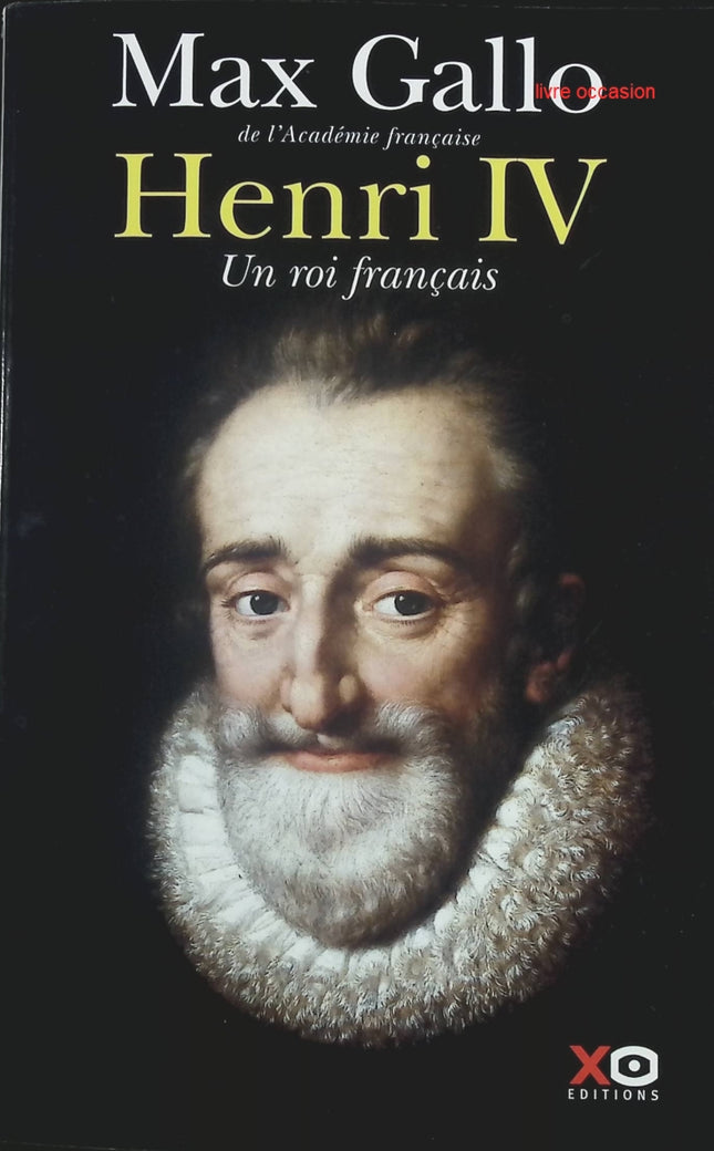 Henri IV - Un roi français - Max Gallo - livre