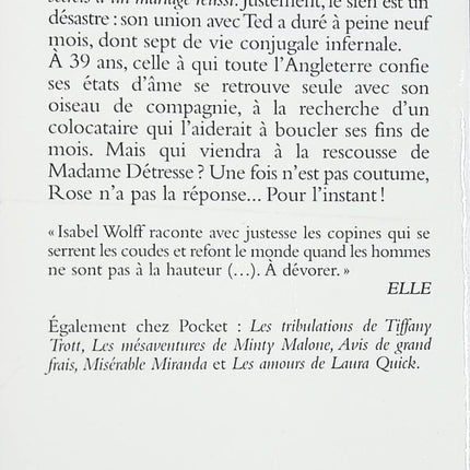 Rose à la rescousse - Isabel Wolff - livre