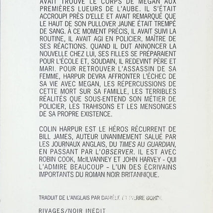 Retour après la nuit - Bill James - livre
