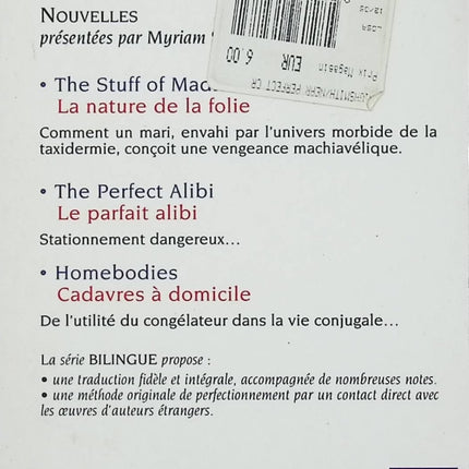 Crimes presque parfaits – Patricia Highsmith – nouvelles policières suspense psychologique occasion - Livre