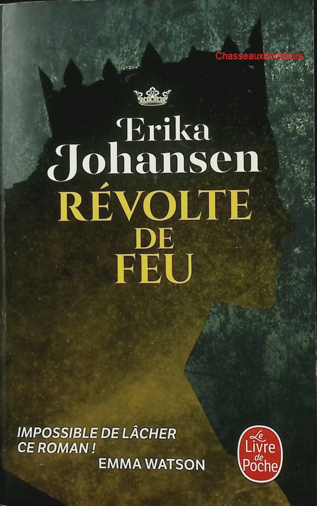 La Trilogie du Tearling Tome 2 : Révolte de feu – Erika Johansen – fantasy dystopie reine magie occasion - Livre