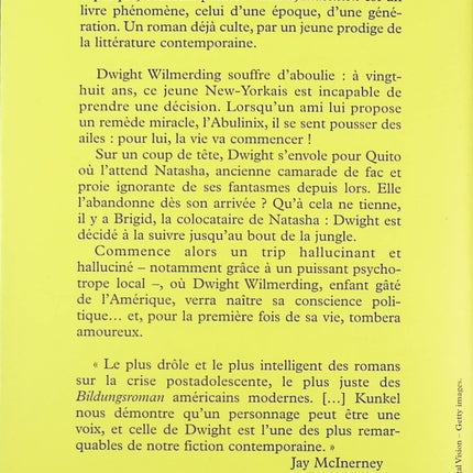 Indécision - Benjamin Kunkel - livre