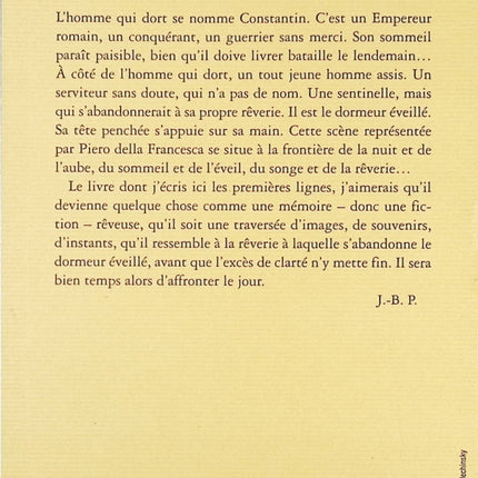 Le Dormeur éveillé J.-B. Pontalis – essai psychologie et exploration de l’inconscient - Livre