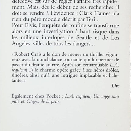Indigo Blues - Robert Crais - livre