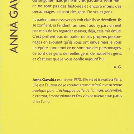 Fendre l'armure - Anna Gavalda - livre