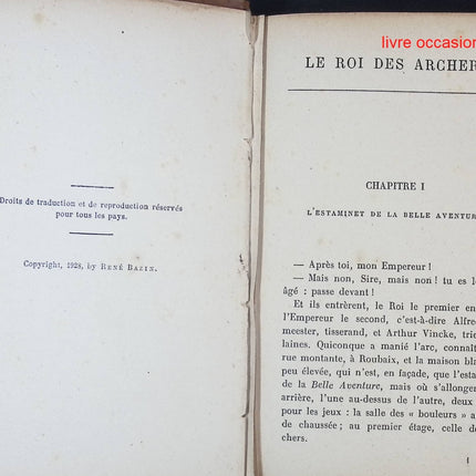 Le Roi des Archers – Roman d’aventure | Collection Nouvelle Calmann-Lévy - livre
