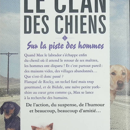 Le clan des chiens - tome 1 - Sur la piste des hommes - Jeff Sampson - livre