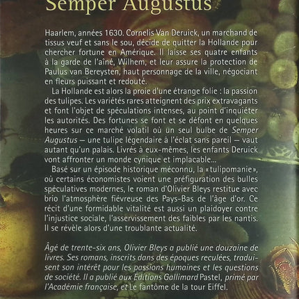 Semper Augustus - Olivier Bleys - livre