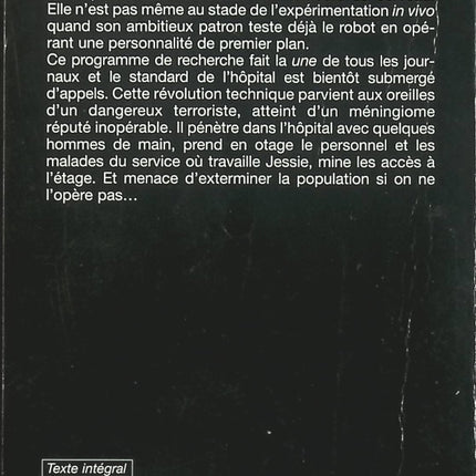 Le Patient - Michael Palmer - livre