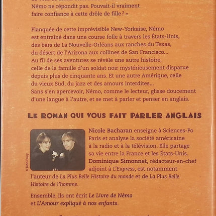 Némo en Amérique Nicole Bacharan, Dominique Simonnet roman jeunesse aventure et découverte - Livre