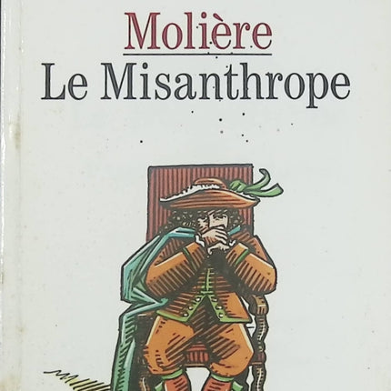 Le Misanthrope Petits Classiques Larousse livre classique Molière comédie théâtre français satire sociale - Livre