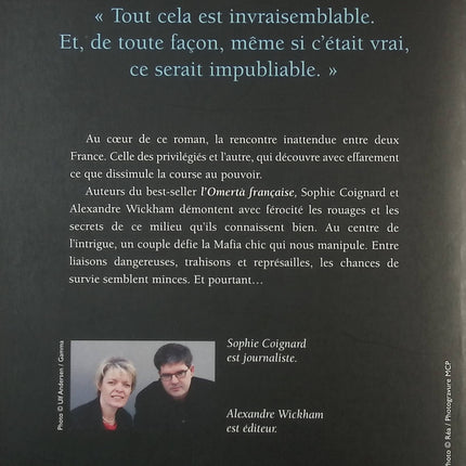 Mafia chic - Sophie Coignard Alexandre Wickham - livre