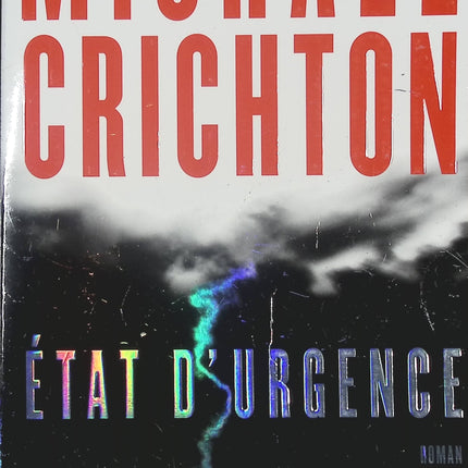 État d'urgence - Michael Crichton - livre