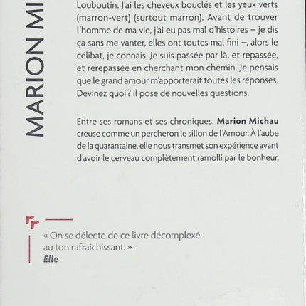 Si le verre est à moitié vide, ajoutez de la vodka - Marion Michau - livre