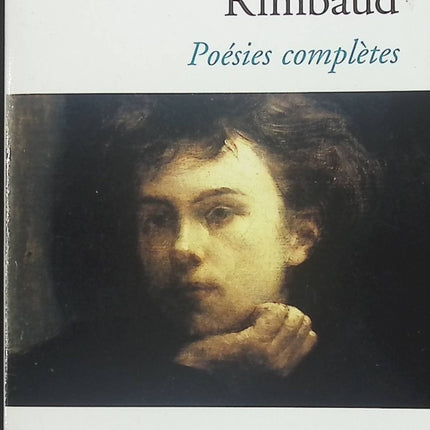 Poésies - Arthur Rimbaud - livre