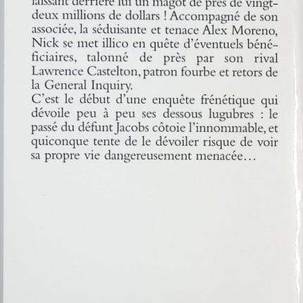 Héritage dangereux - Chris Larsgaard - livre