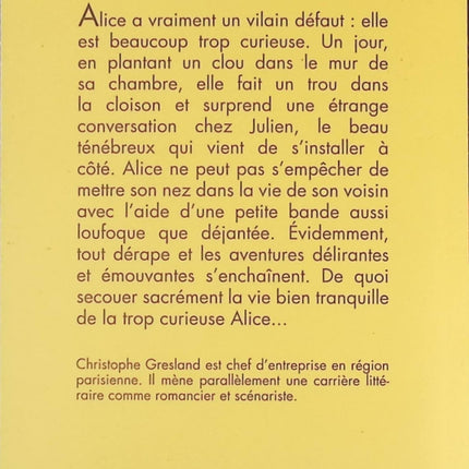 Trop curieuse ! - Christophe Gresland - Livre