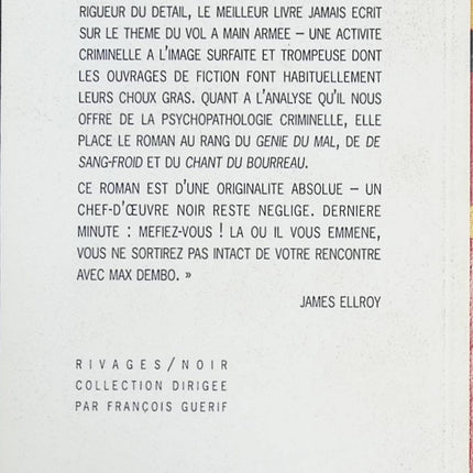 Aucune bête aussi féroce – Edward Bunker – Roman noir américain – Polar culte – Livre occasion - livre