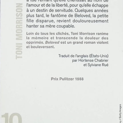 Beloved - Toni Morrison - livre
