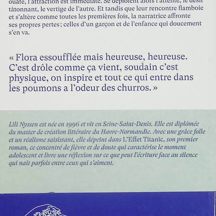 L’Effet Titanic – Lili Nyssen – roman contemporain adolescence amour premier roman français - Livre