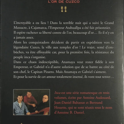 Inca - tome 2 - L'Or de Cuzco - A. B. Daniel - livre