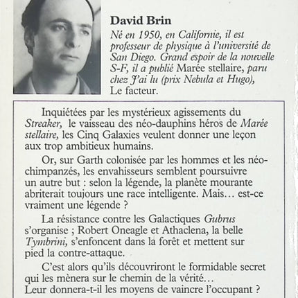 Elévation - tome 2 - David Brin - livre