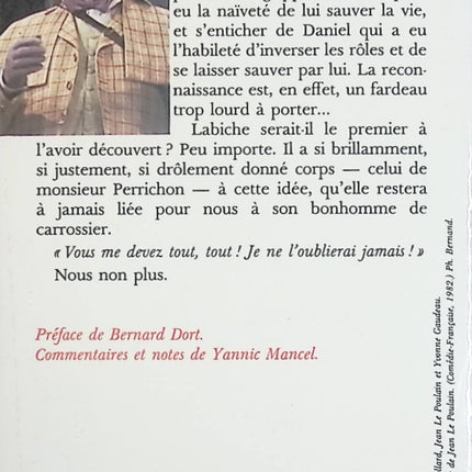 Le Voyage de Monsieur Perrichon – comédie en prose d’Eugène Labiche – théâtre classique français – livre d’occasion - livre