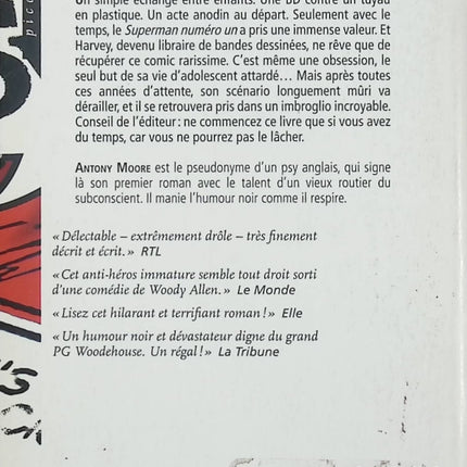 Swap – Antony Moore roman thriller contemporain identité échange de vies suspense psychologique - Livre