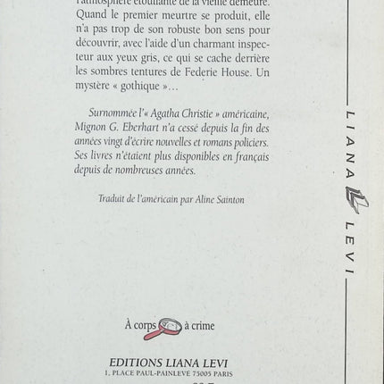 L'éléphant de Jade - Mignon G. Eberhart - livre