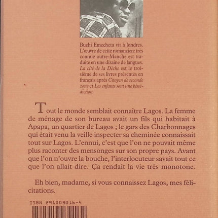 La cité de la dèche - Buchi Emecheta - livre