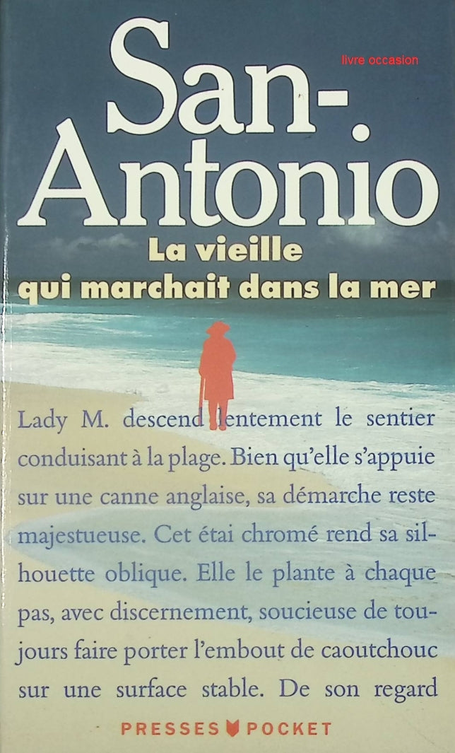 La vieille qui marchait dans la mer - Frédéric Dard - livre