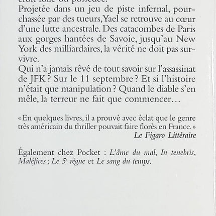 Les arcanes du chaos - Maxime Chattam - livre