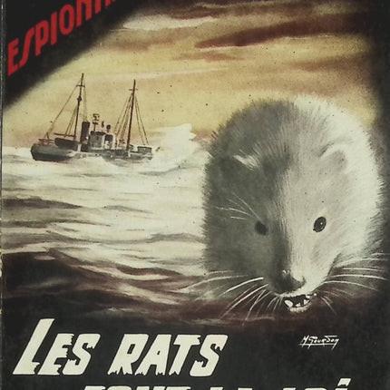Les rats font la loi – Serge Laforest – Roman d’espionnage Fleuve Noir – Polar vintage – Livre occasion - livre