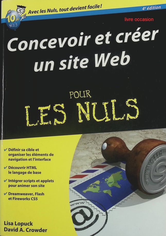 Créer un site Web pour les nuls - David A. Crowder - livre