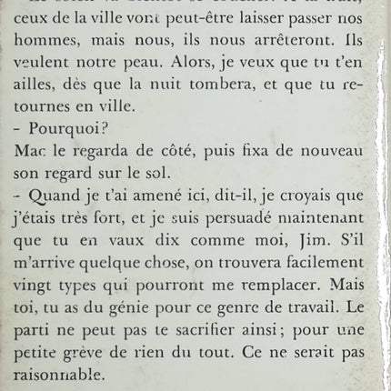 En un combat douteux - John Steinbeck - livre