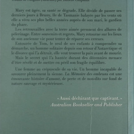La mémoire des embruns - Karen Viggers - Livre