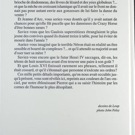 Les grandes pointures de l'histoire - Pierre Perret - Livre